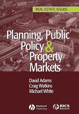 Planning, Public Policy &amp; Property Markets