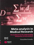 Meta-Analysis in Medical Research