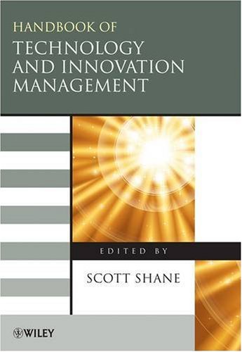 Handbook of Technology and Innovation Management