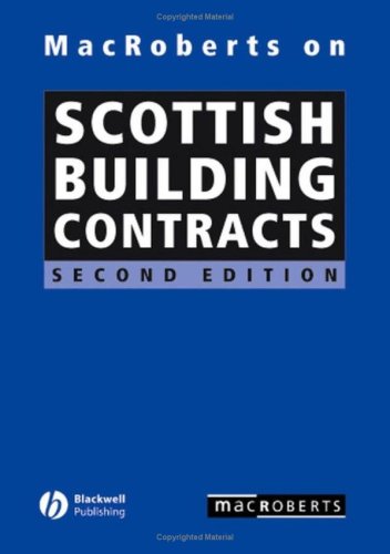 Macroberts on Scottish Building Contracts