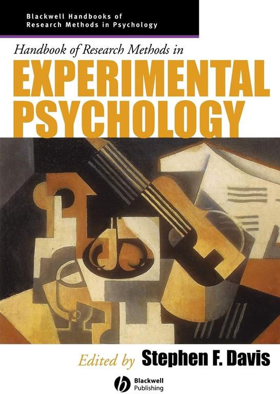 Handbook of Research Methods in Experimental Psychology