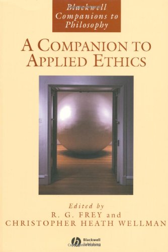 A Companion to Applied Ethics