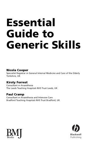 Essential Guide Generic Skills