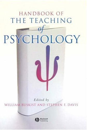 Handbook of the Teaching of Psychology