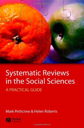 Systematic Reviews in the Social Sciences