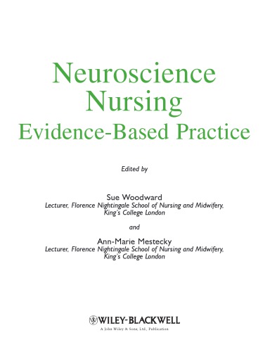 Neuroscience Nursing