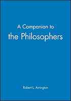 A Companion to the Philosophers