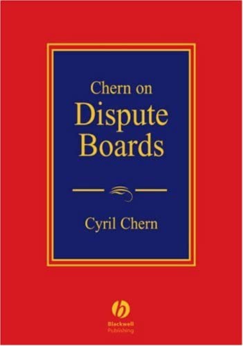 Chern on Dispute Boards