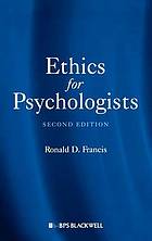 Ethics for Psychologists