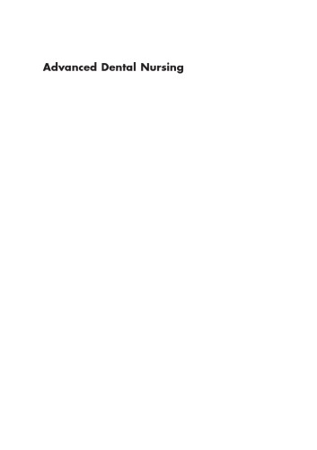 Advanced Dental Nursing