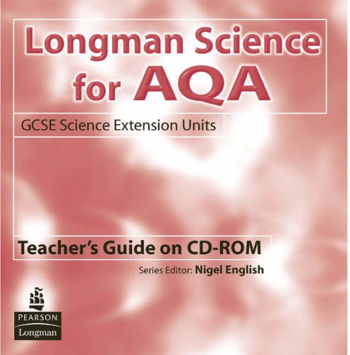 Longman science for AQA. GCSE extension units : teacher's guide.