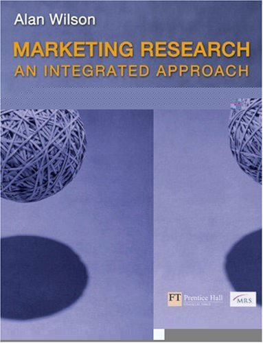 Marketing research : an integrated approach