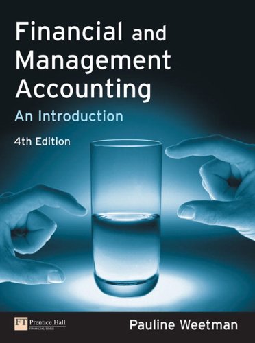 Financial and management accounting : an introduction