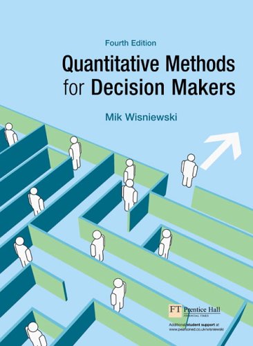 Quantitative methods for decision makers