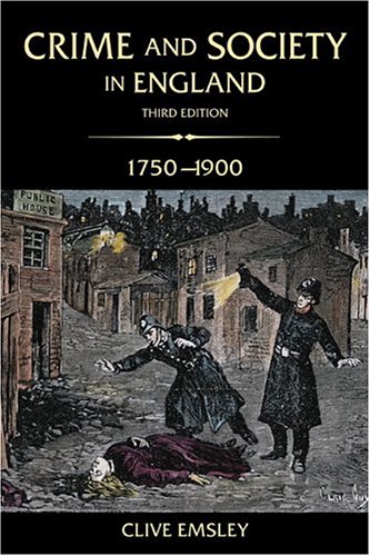 Crime and society in England, 1750-1900