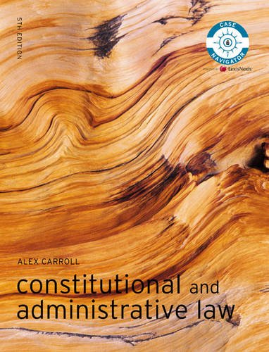 Constitutional and Administrative Law. Alex Carroll