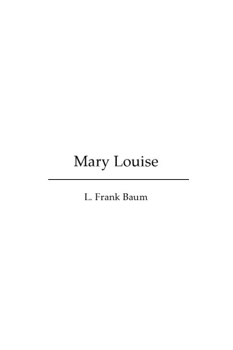 Mary Louise