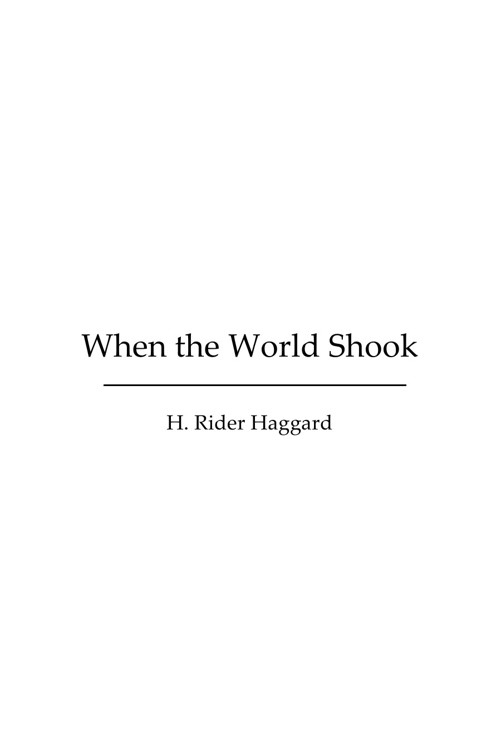 When the World Shook