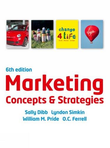 Marketing : concepts and strategies
