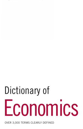 Dictionary of Economics