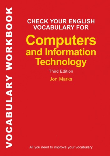 Check your English vocabulary for computers and information technology