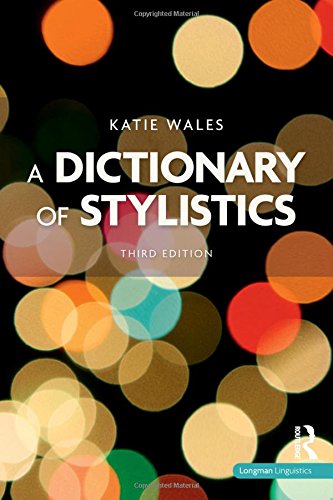 A Dictionary of Stylistics