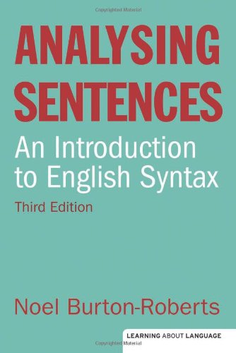 Analysing Sentences (Learning About Language)