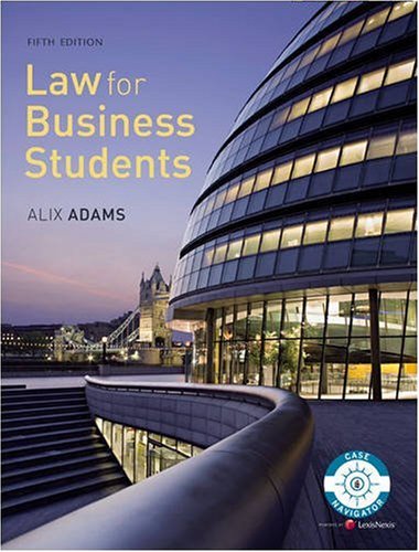 Law for business students