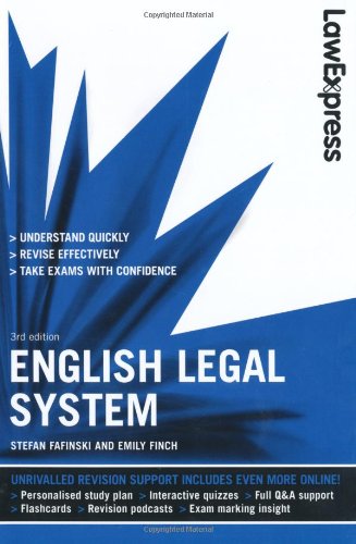 English Legal System (Law Express)