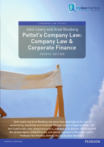 Pettet, Lowry &amp; Reisberg's Company Law