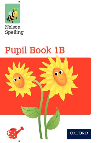 Nelson Spelling Pupil Book 1b Year 1/P2 (Red Level)