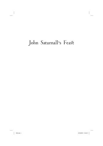 John Saturnall's Feast