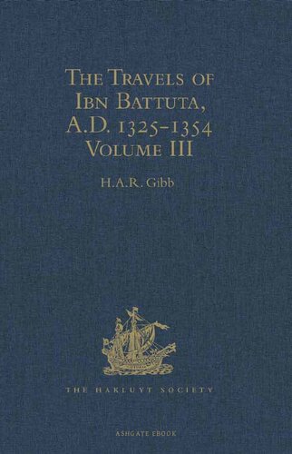 The Travels of Ibn Battuta, A.D. 1325-1354