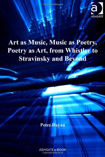 Art as Music, Music as Poetry, Poetry as Art, from Whistler to Stravinsky and Beyond