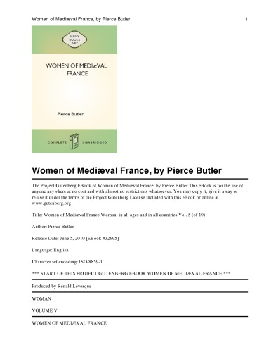 Women of Mediaeval France