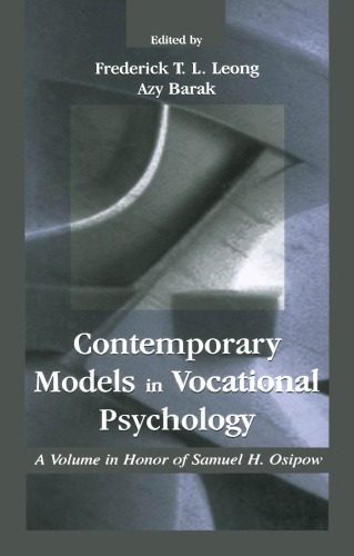 Contemporary Models in Vocational Psychology