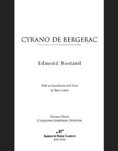 Cyrano de Bergerac