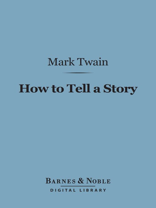 How to Tell a Story