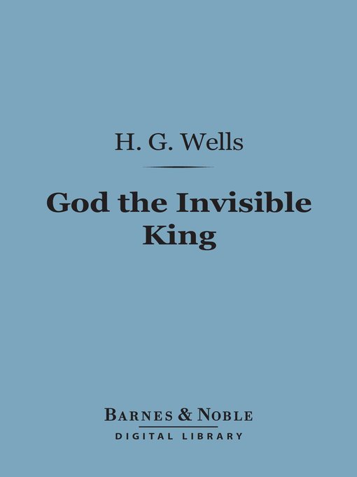 God the Invisible King