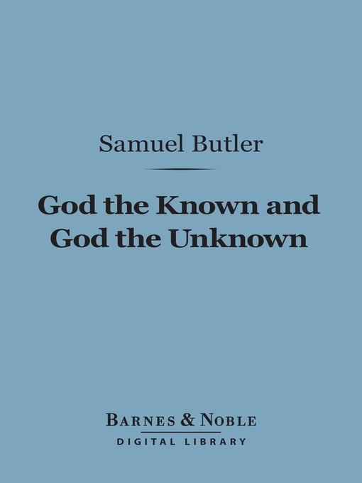 God the Known and God the Unknown