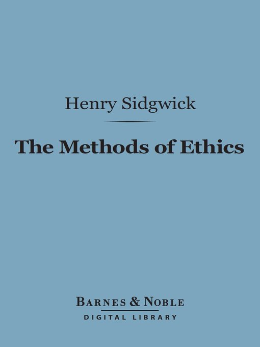 The Methods of Ethics