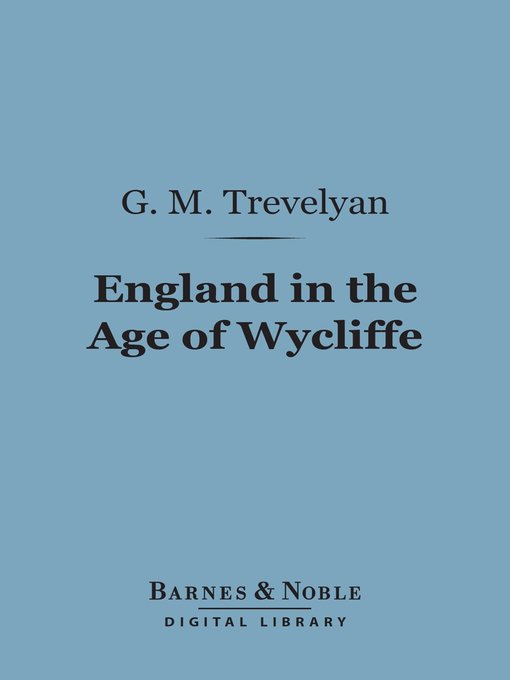 England in the Age of Wycliffe