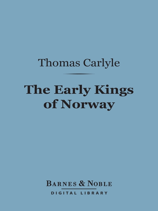 The Early Kings of Norway