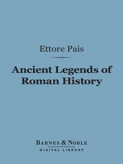 Ancient Legends of Roman History