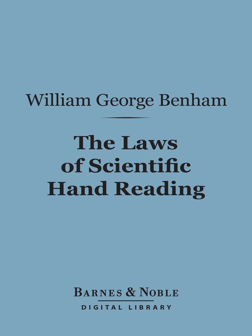 The Laws of Scientific Hand Reading