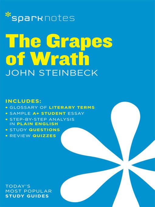 The Grapes of Wrath: SparkNotes Literature Guide