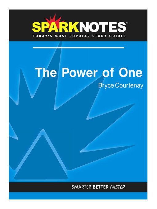 The Power of One: SparkNotes Literature Guide