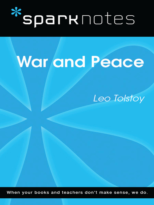 War and Peace: SparkNotes Literature Guide