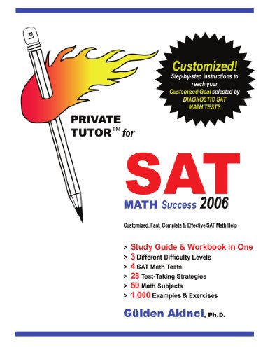 Private Tutor for SAT Math Success 2006