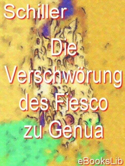 Die Verschwörung des Fiesco zu Genua